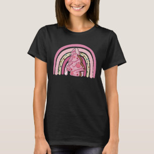 Camiseta Rainbow Merry Christmas Tree Cake