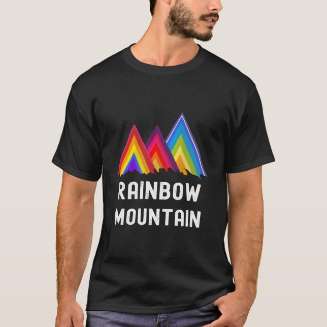Camiseta Rainbow Mountain Cusco-Peru (Anverso)