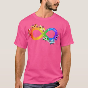 Camiseta Rainbow Neurodiversity Is Beautiful ADHD Autism Aw