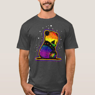 Camiseta Rainbow Panda Orgullo LGBT Mes Traslado gay Lésbic