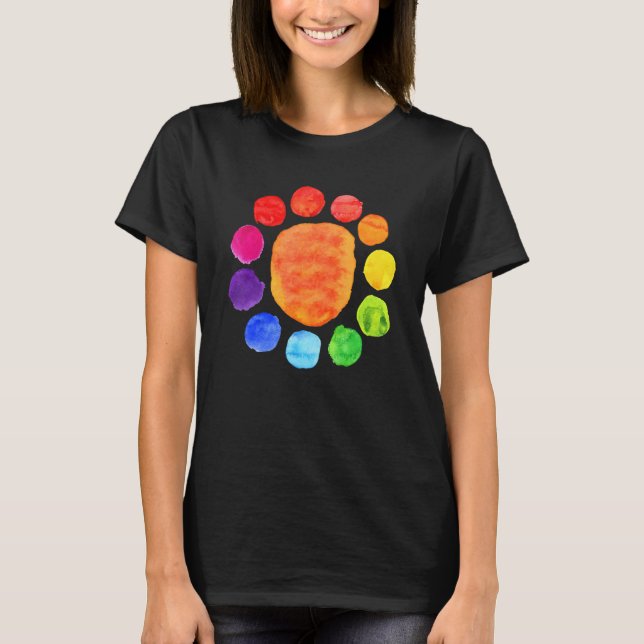 Camiseta Rainbow Polka Dot September 15th International Dot (Anverso)