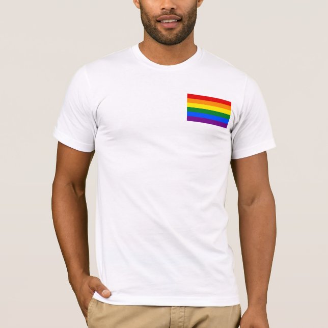 Camiseta Rainbow Pride (Anverso)