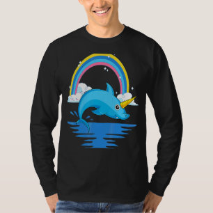 Camiseta Rainbow Sharkicorn Fantasía Unicorn S