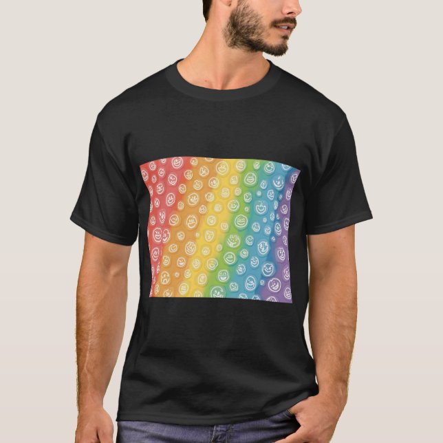 Camiseta Rainbow Smile Energy (Anverso)