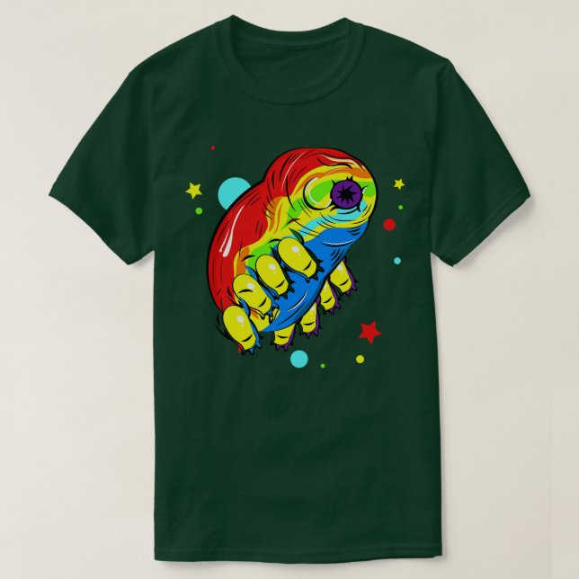 Camiseta Rainbow Tardigrade (Diseño del anverso)