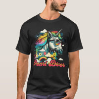 Rainbow Unicorn Pearl Diver
