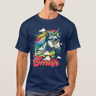Camiseta Rainbow Unicorn Smith