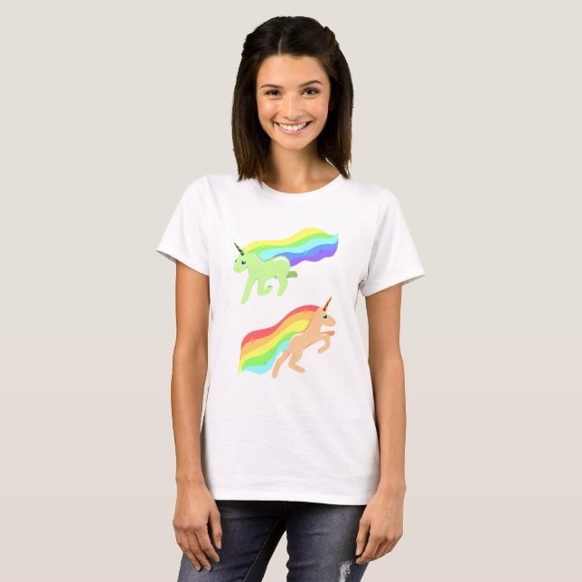 Camiseta Rainbow Unicorns (Anverso completo)
