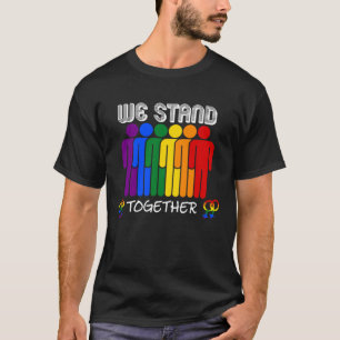 Camiseta Rainbow United LGBTQ Gay Lesbian Awareness