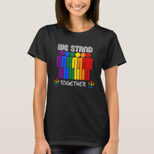 Camiseta Rainbow United LGBTQ Gay Lesbian Awareness