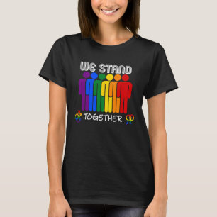 Camiseta Rainbow United LGBTQ Gay Lesbian Awareness