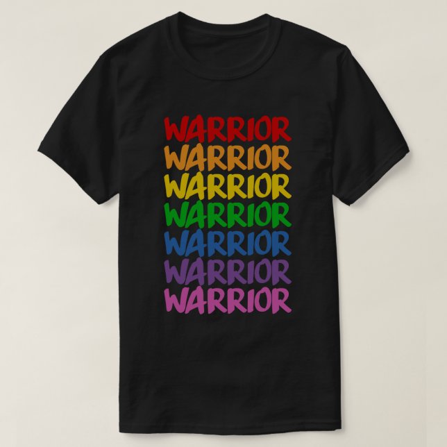 CAMISETA RAINBOW WARRIOR (Diseño del anverso)