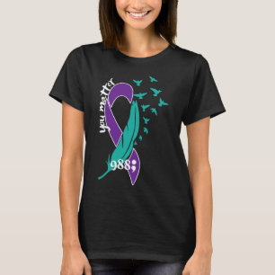 Camiseta Rainbow You Problem 988 Suicide Prevention Awarene