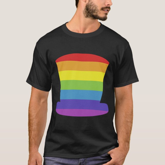 Camiseta Rainbowophat Single Print retro (Anverso)