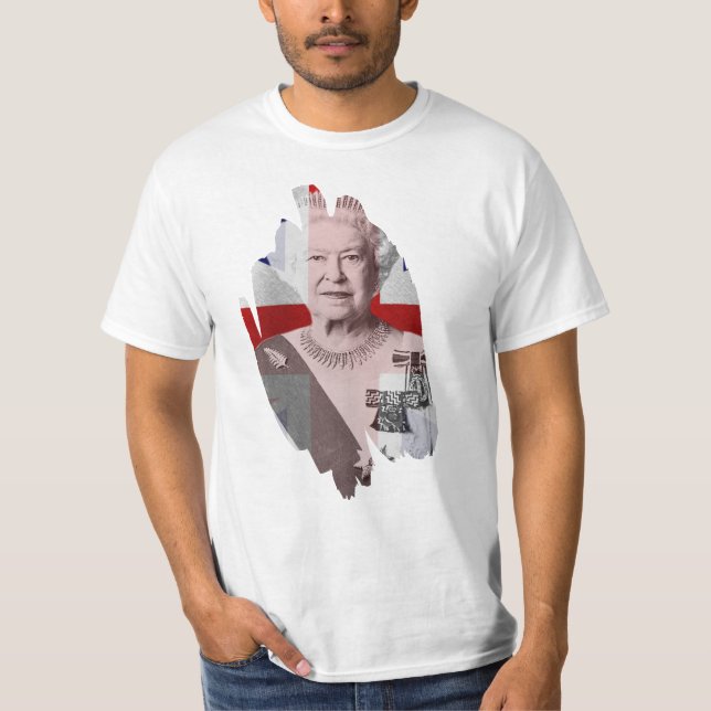 Camiseta Rainha Elizabeth (Anverso)
