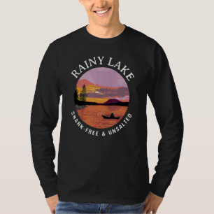 Camiseta Rainy Lake Shark-Free and Unsalak Saying