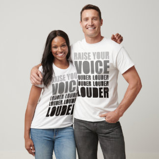 Camiseta raise your voice