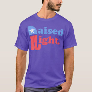 Camiseta Raised Right Republican Elephant Retro Style