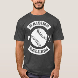 Camiseta Raising Ballers Baseball Softball Athletes Parenti