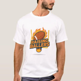 Camiseta Raising Ballers Fiery Football 