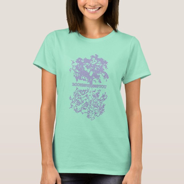 Camiseta raíz&árbol (Anverso)