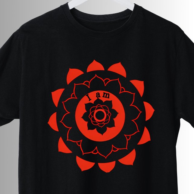 Camiseta Raíz Chakra Muladhara Red Mandala Yogi (Subido por el creador)