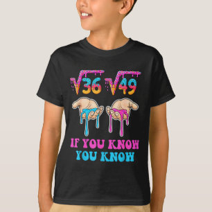 Camiseta Raíz Cuadrada 36 49 Si Sabes Sabes 67 Helado