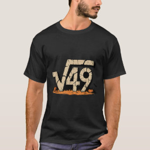Camiseta Raíz Cuadrada 67 Meme 6 7 Gen Alfa Halloween Seis 
