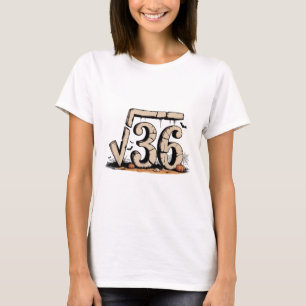 Camiseta Raíz Cuadrada 67 Meme 6 7 Gen Alpha Halloween Seis