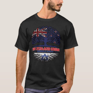 Camiseta Raíz de árbol de Nueva Zelanda israelí