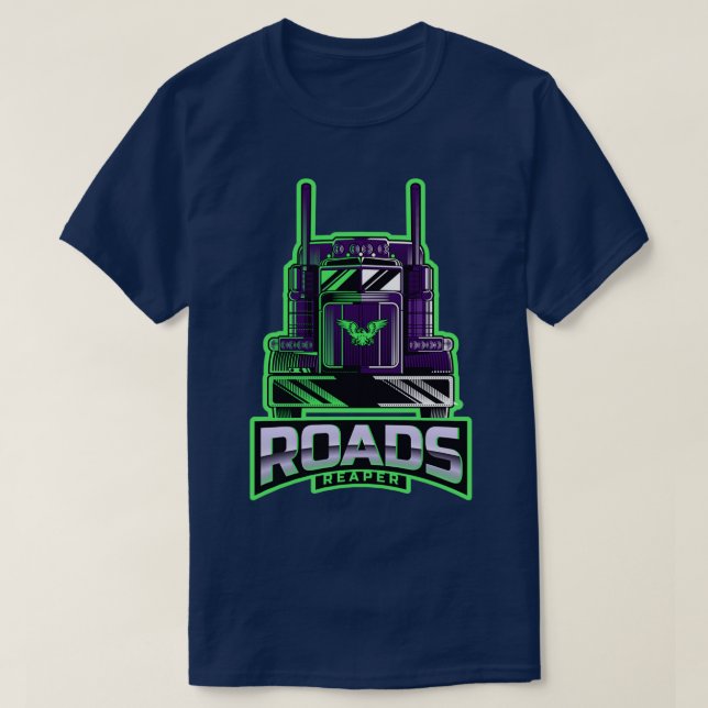Camiseta Raíz de carreteras (Diseño del anverso)