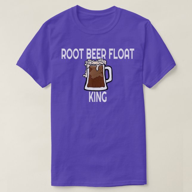 Camiseta Raíz de la cerveza Float King (Diseño del anverso)