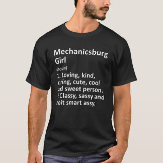 Camiseta Raíz divertida de la ciudad de MECHANICSBURG CHICA