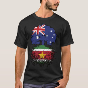 Camiseta Raíz surinamesa australiana de Surinam