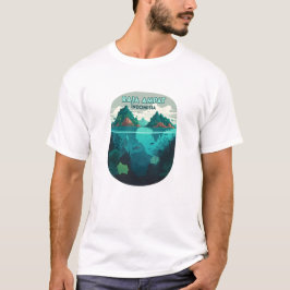 Camiseta Raja Ampat Indonesia Subacuática Scuba Retro