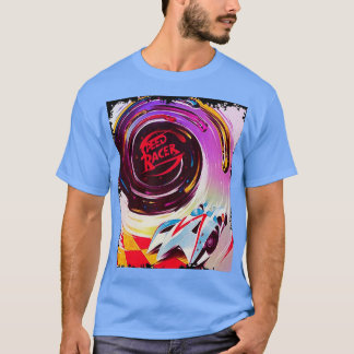 Camiseta rajador de velocidad retro