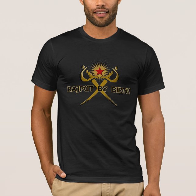 Camiseta Rajput por la Sun-Estrella del nacimiento (Anverso)