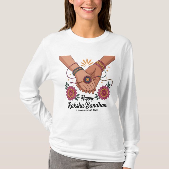 Camiseta Raksha Bandhan  Women's Long Sleeve T-Shirt (Anverso)