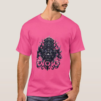 Camiseta Rakshasa Hindu Folklore Mitología Demon Horror Gra