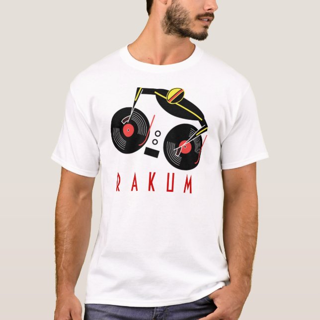 Camiseta Rakum DJ (Anverso)
