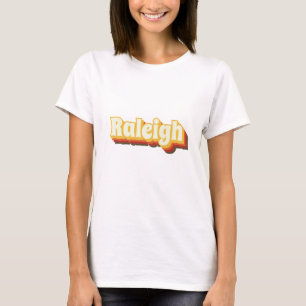 Camiseta Raleigh Retro Vintage Textos