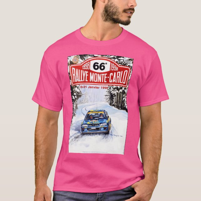 Camiseta Rally de Montecarlo de 1998 (Anverso)