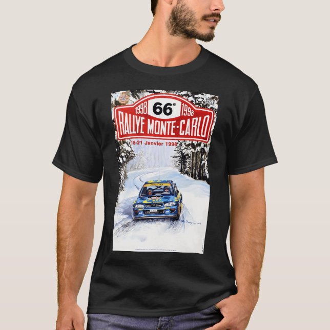 Camiseta Rally de Montecarlo de 1998 (Anverso)
