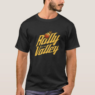 Camiseta Rally In The Valley Basketball Design Features Fla