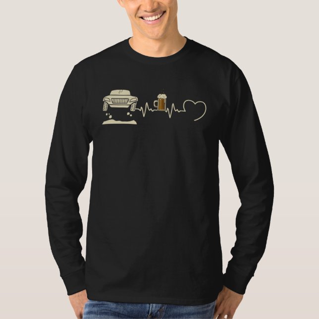 Camiseta Rally Man Humour Heart Beat  Idea Aperitif (Anverso)