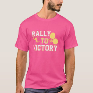 Camiseta Rally Ping Pong A La Ganadora Mesa De Tenis