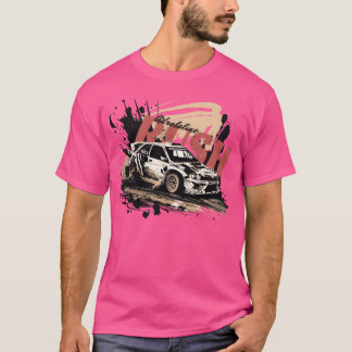 Camiseta Rally Race Car vintage friend