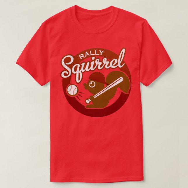 Camiseta Rally Squirrel (Diseño del anverso)