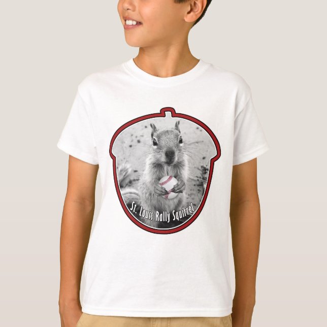 Camiseta Rally Squirrel - Kids Louis unofficial mascot (Anverso)