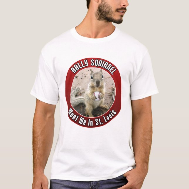 Camiseta Rally Squirrel - Reúnete conmigo en Louis (Anverso)